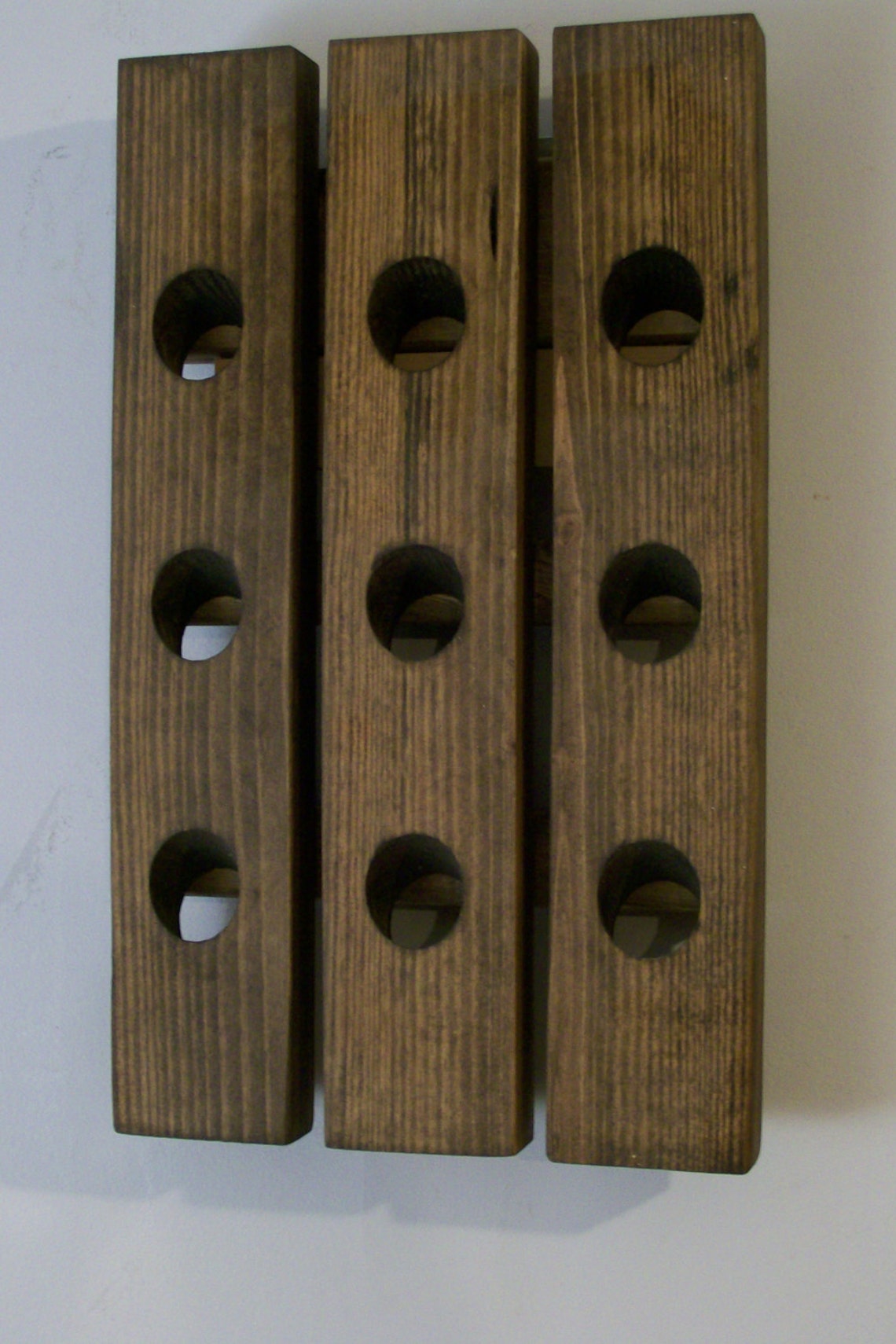 Wood Wine Rack Antique Style Riddling Rack Mini Winerack - Etsy