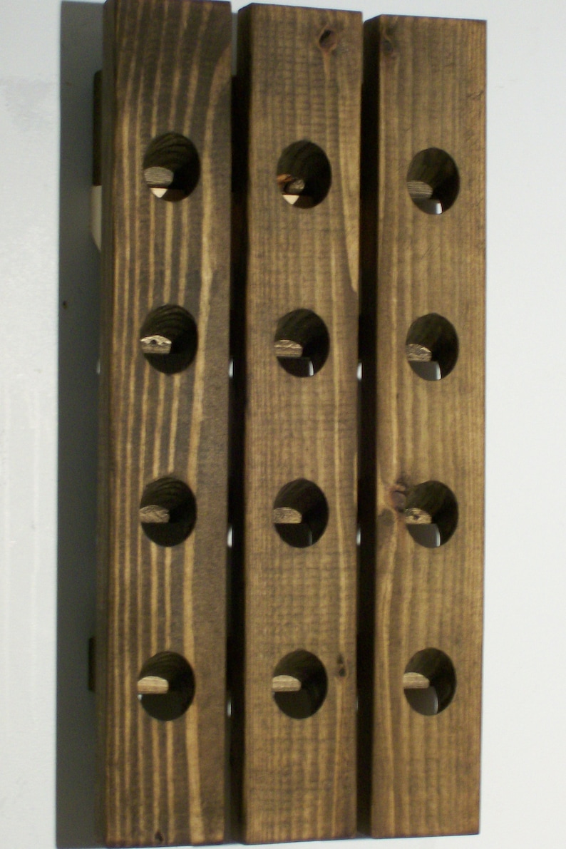 Wood Wine Riddling Rack Wall Mounted Riddling Rack 12 16 20 | Etsy