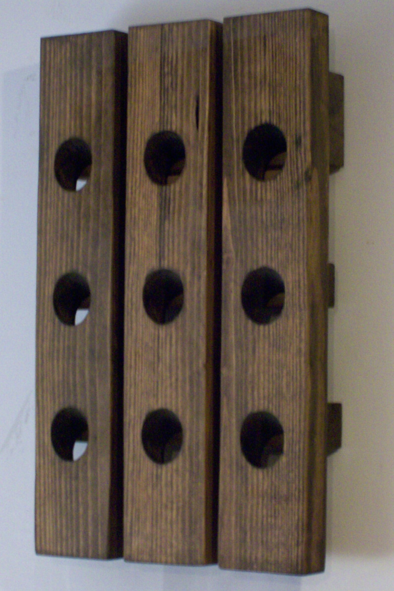 Wood Wine Rack Antique Style Riddling Rack Mini Winerack - Etsy