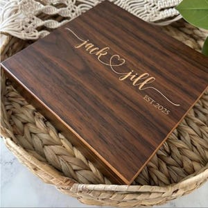 Personalized Wooden Memory Box, Custom Engraved Keepsake Box, Rustic Storage Box, Wedding Gift Keepsake Box, 2026 Bride, Bridal Shower Gifts