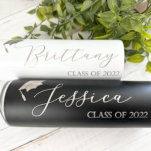 Personalized graduation gifts for her, Graduation tumbler, High school graduation gift, Class of 2024, Seniors 2024, Graduation party cups