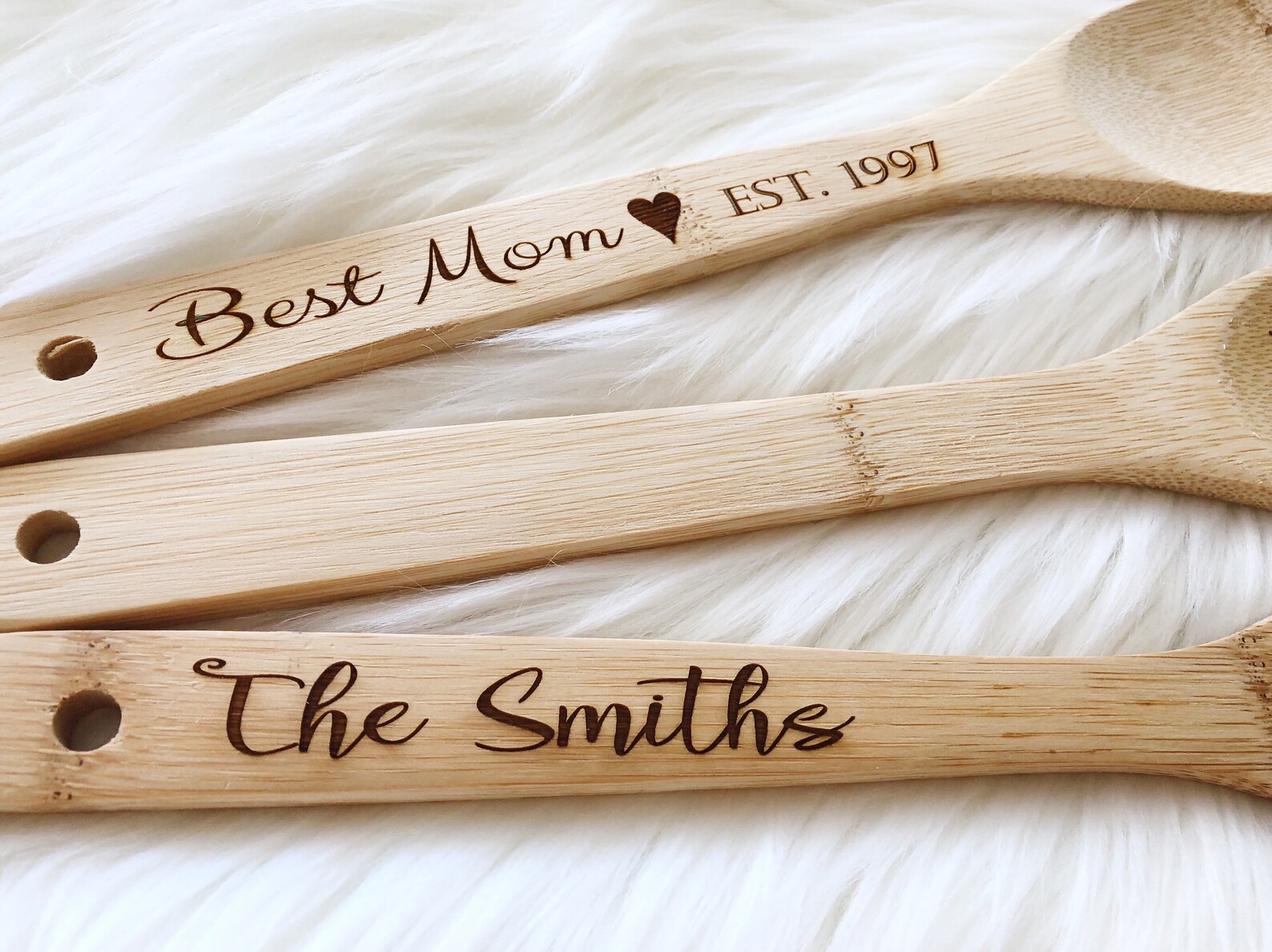 Personalized Wooden Spoon Mother's Day Gift Grandma Etsy