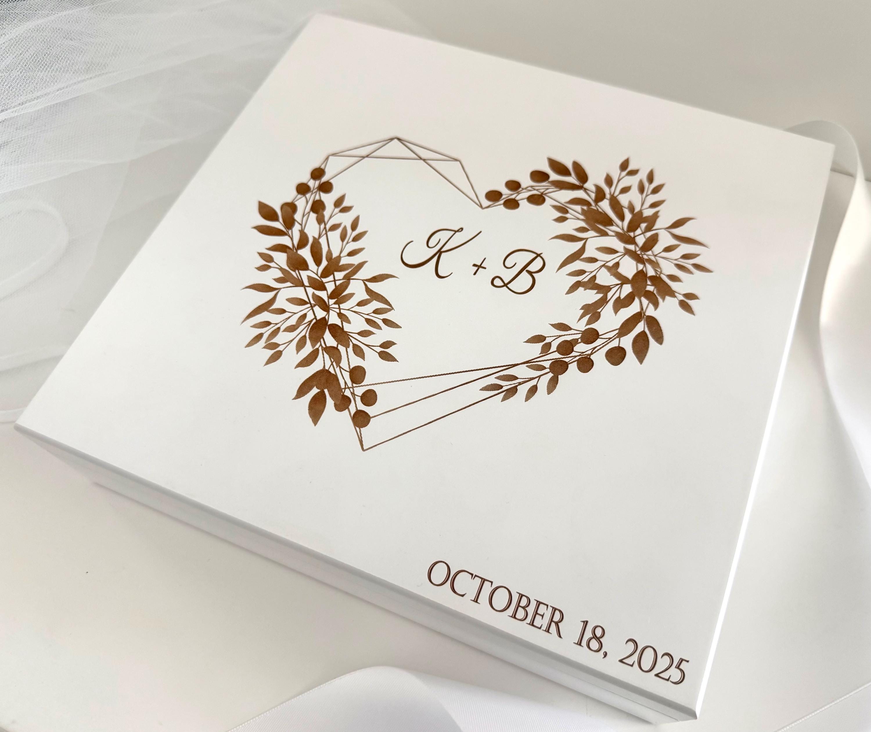 Personalized Wooden Memory Box – Custom Engraved Keepsake for 2026