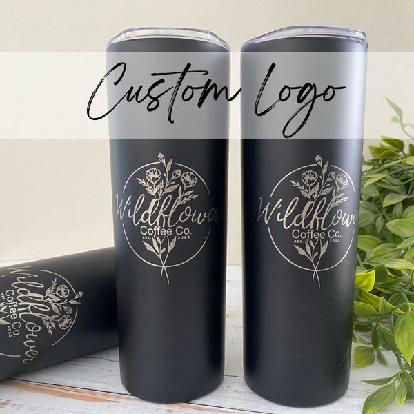 Custom Tumblers Logo Bulk Etsy