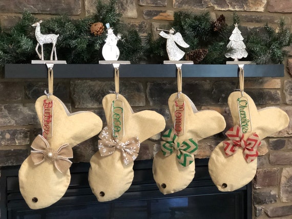 Personalized Cat Christmas Stockings