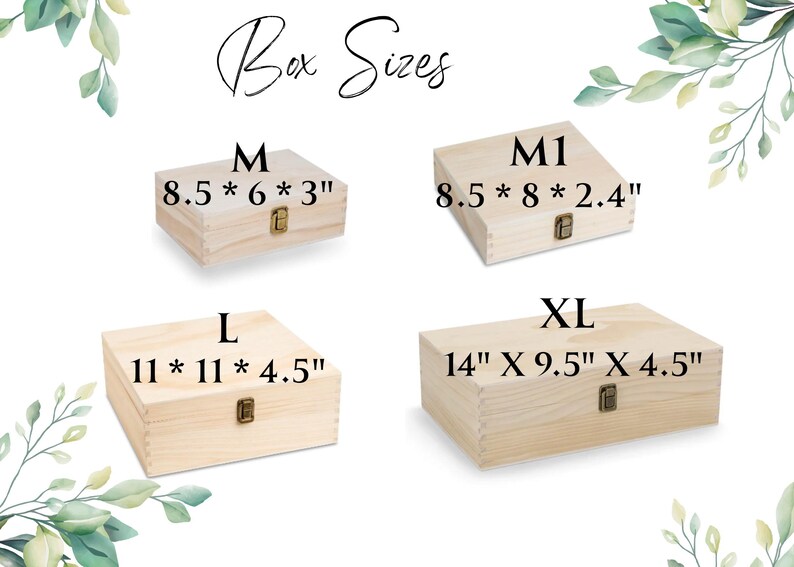 Graduation Memory Box 2026, Personalized Grad Gift Box, Keepsake Time Capsule, Class of 2026 Gift for Her or Him, Custom Photo Box image 8