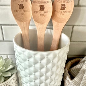 Baking Contest Personalized Wooden Spoon, Grill Cook Off Trophy, Home Warming Gift, Chili Cook Off, Crockpot Finalist, Grill Master Champion