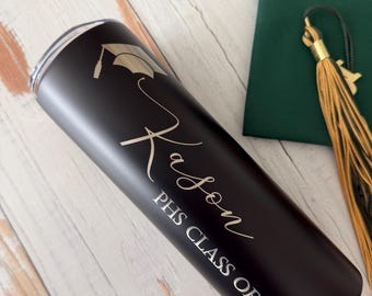 Personalized graduation gifts for her, Graduation tumbler, High school graduation gift, Class of 2026, Seniors 2026, Graduation party cups