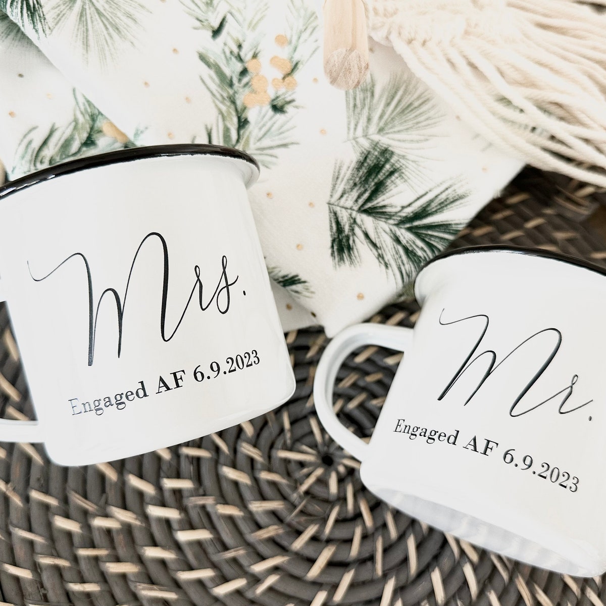 His and Hers Camping Mugs