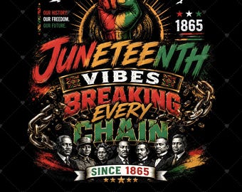 Vi är utanför sedan 1865 Juneteenth PNG, Black Excellence Power Fist PNG, Juneteenth Vintage, Vi är utanför PNG, digital nedladdning