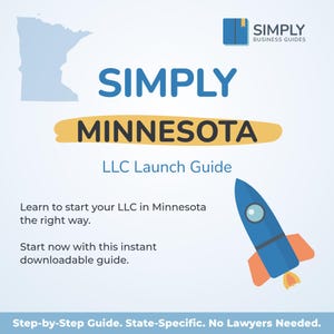Guide för Minnesota LLC | Hur man startar ett företag i Minnesota | Checklista för startups och driftsavtal (PDF)
