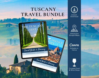 Toskana-Reisepaket, Florenz- und Toskana-Routen, individuelle Google Maps