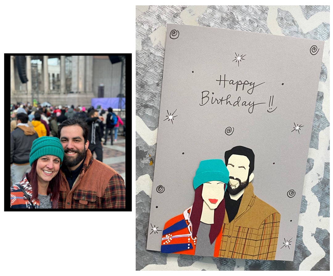 Custom Birthday Card Personalized Birthday Card, Happy Birthday ...