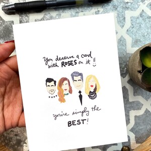 Dad Johnny Rose Inspired Parody Father’s Day Dad Card Dad Birthday 5x7 inches w/Envelope Dad Johnny Rose Inspired Parody Father’s Day Dad Card Dad Birthday 5x7 inches w/Envelope