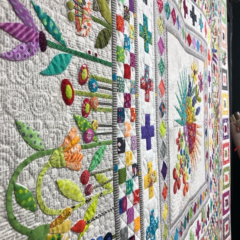 That Blooming Quilt Pattern - Etsy Australia
