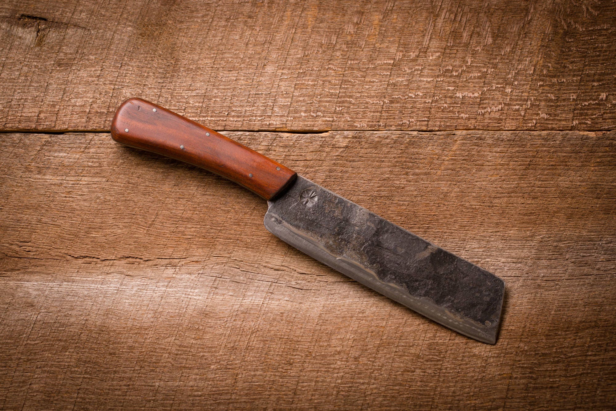 Knife Blacksmith Made Japanese Style Nata Garden Knife Etsy