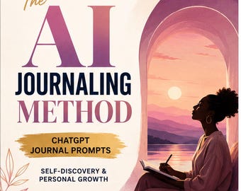 De AI-journalingmethode (PDF) | Werkboek met 45 pagina's voor begeleide reflectie