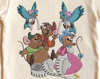 Diseño bordado del Club de Costura de Cenicienta de Disney, Camiseta de la Princesa Cenicienta de Disney, Camiseta para viaje de chicas a Disneyworld, Camiseta mágica
