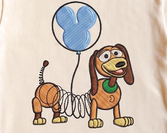 EMBROIDERED Slinky Dog Toy Story File, Cute Mickey Balloon Shirt, Hollywood Studios Shirt, Boys Toy Story, Toy Story Land, Disney World