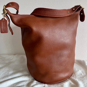 Large Vintage Coach Tote Bag - Etsy