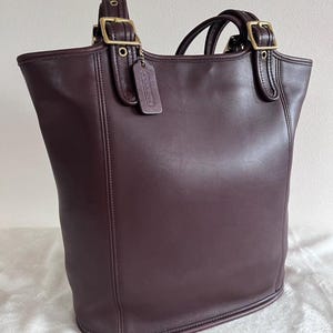Vintage Coach Tote - Etsy Canada