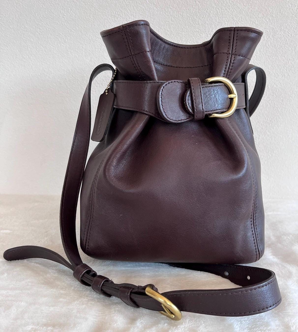 Cream coach purse - Etsy 日本