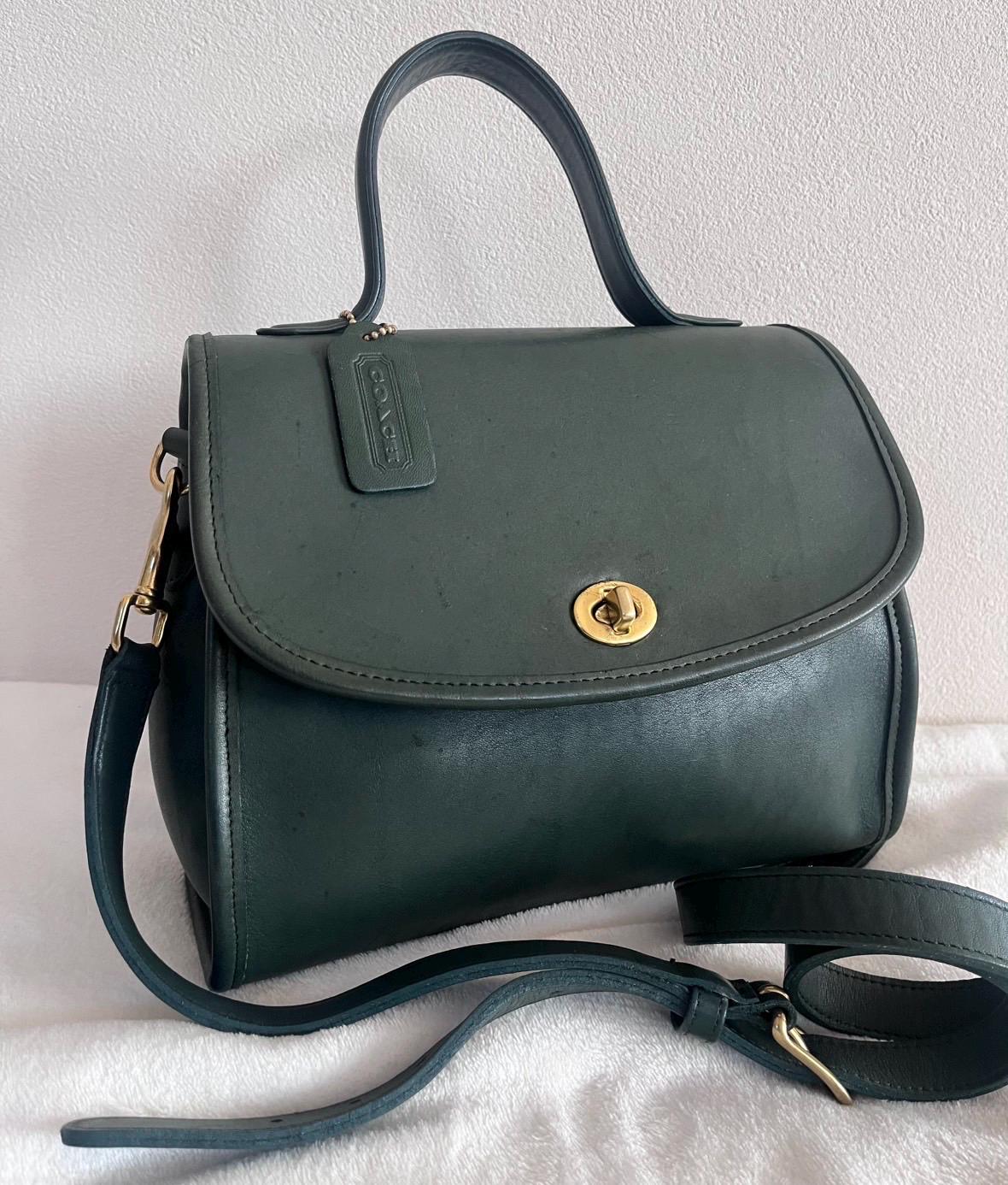 Vintage Coach Bella Court Bag - Etsy Canada