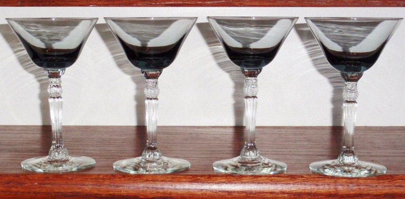 4 RIEKES-CRISA ACAPULCO Crystal 470 Liquor Cocktail Glasses | Etsy