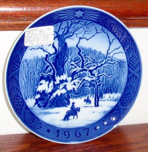 blue copenhagen plates
