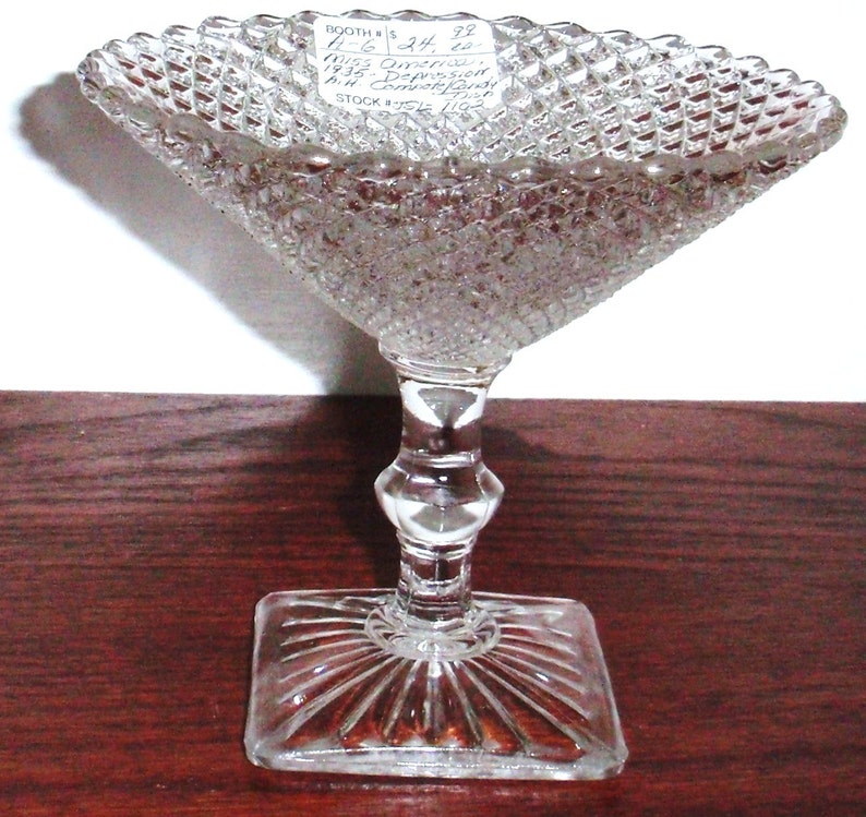 Anchor HOCKING MISS AMERICA Clear Crystal Depression Glass Etsy