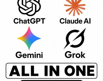 ChatGPT Pro, Claude Max, Gemini Advanced, Grok Pro & More | Fully Private Lifetime Access | Please Read Description Carefully