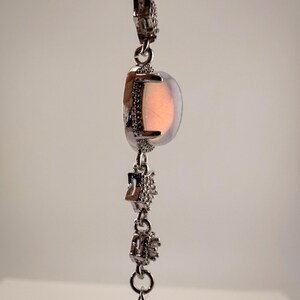 Natural Opal Bracelet｜Silver‑Plated｜Strong Fire Play｜High Transparency｜Rainbow Flash image 10