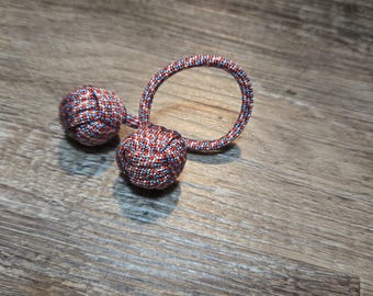 Red/Blue/White Spotted Standard Monkey Fidget