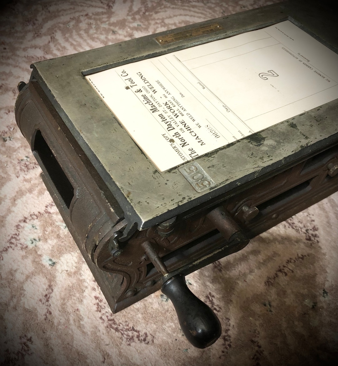 Antique Sales Register, Egry Register Co. Dayton Ohio, Triple Copies - Etsy