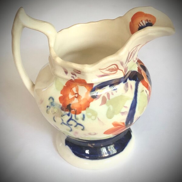 Gaudy Dutch Gaudy Welsh Mini Pitcher