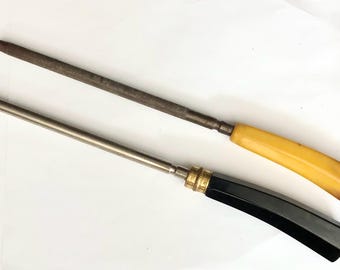Vintage Steels, Knife Sharpeners, Bakelite Handles.