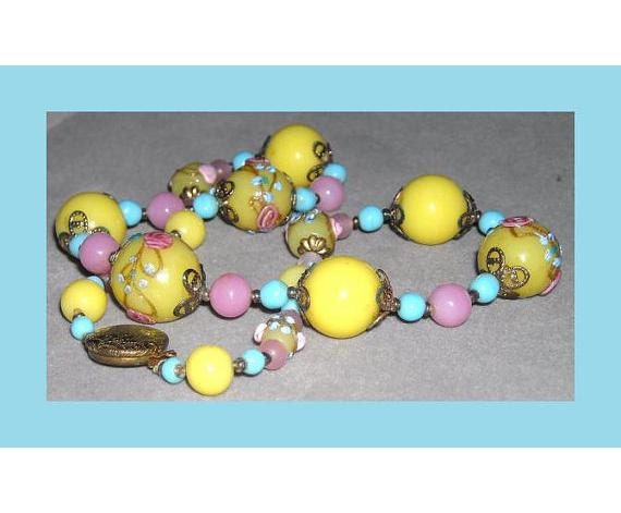 Vintage Venetian Glass Beads - image 1