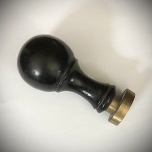 Antique Wax Seal, Initial F P
