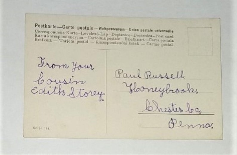 Children with Kittens and Dachshund S Sperlich ca1910 Artist Signed Postcard