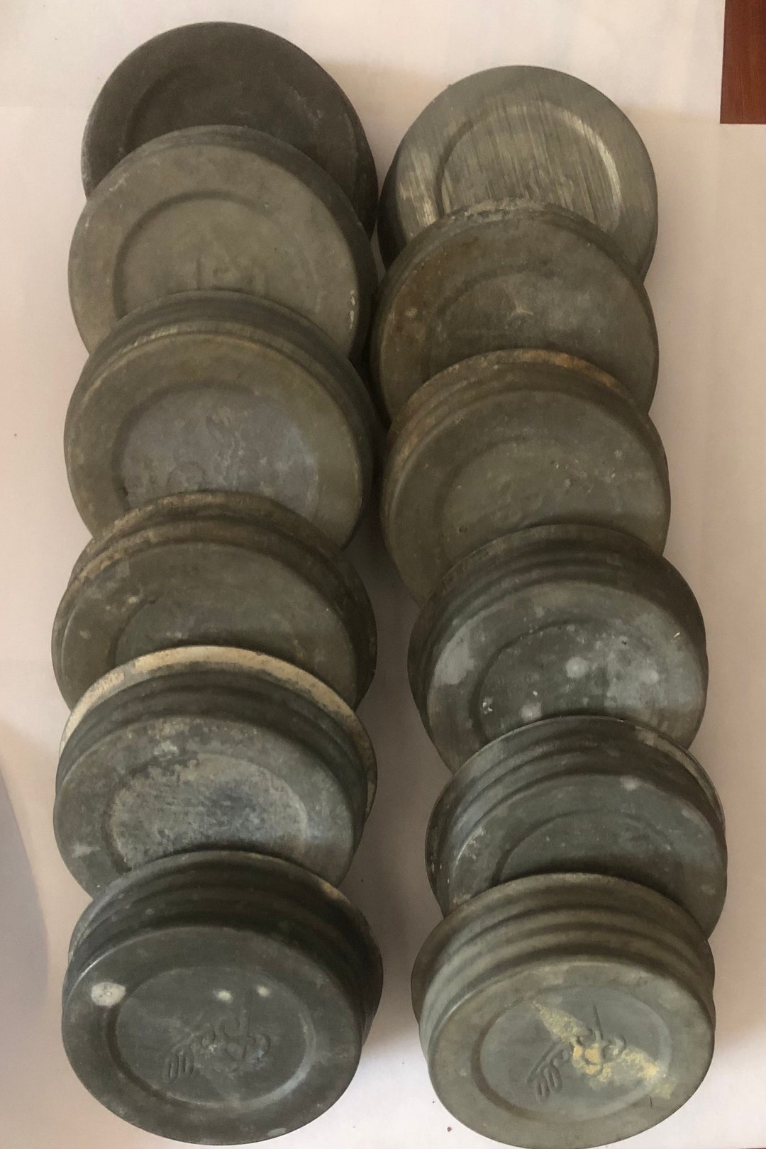 Zinc Canning Jar Lids 2 3/4 Etsy