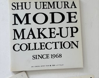 Vintage Shu Uemura Mode Makeup Collection since 1968 Book and posters