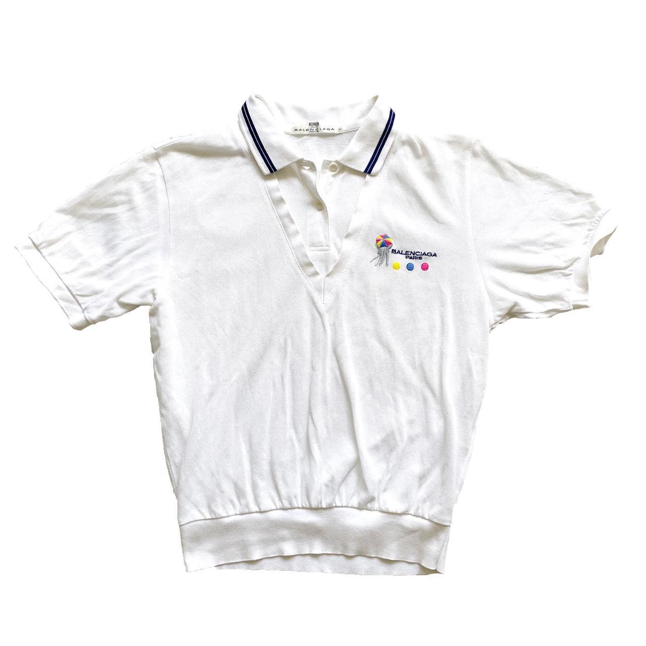 Vintage Balenciaga Y2k Sport Golf Polo T Shirt Etsy