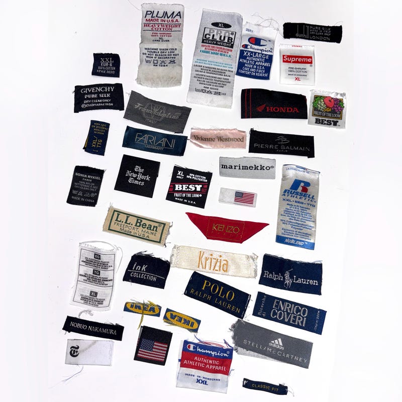 Designer Labels - Etsy