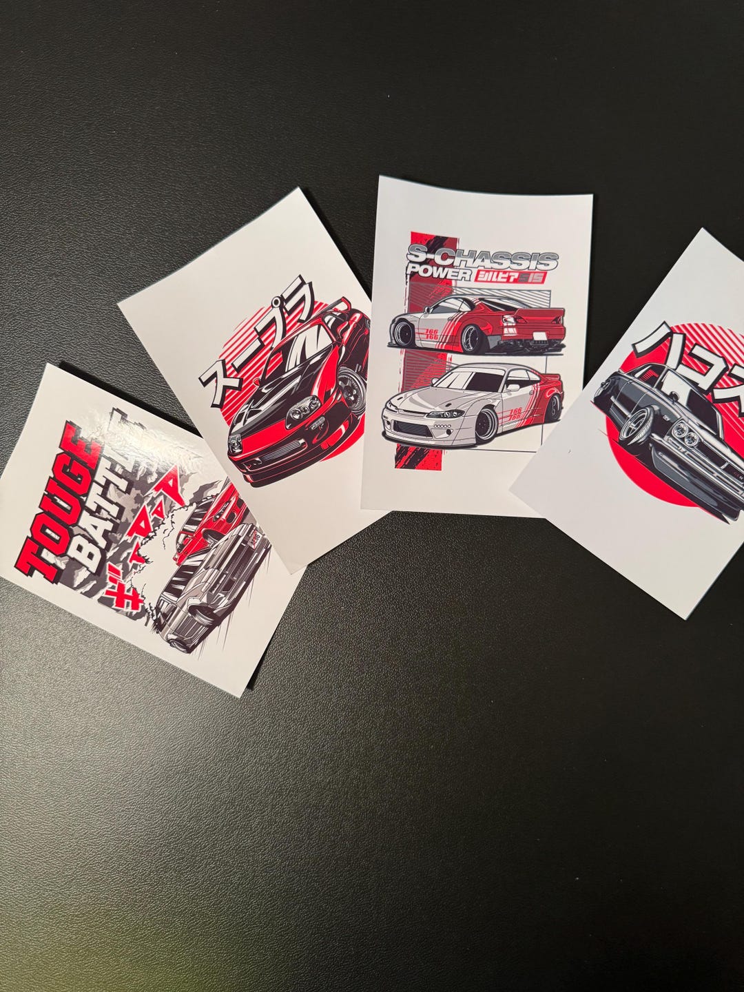 JDM Legends Slap Stickers - 4x6 in Matte Laminated Vinyl - Touge Battle ...