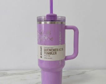 Stanley Starbucks Lavender Purple 40oz Tumbler | Limited Edition Holiday Quencher Cup
