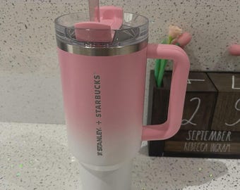 Stanley Starbucks Philippines Exclusive Sweet Pink 40oz Tumbler | Limited Edition Travel Mug Gift