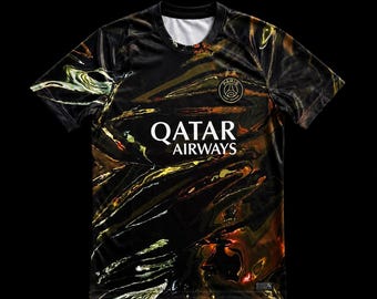 Camiseta del PSG Edición Noche de las 2 Estrellas 2025/2026 – Camiseta de Campeones Regresivos – Equipación de Fútbol del París Saint-Germain