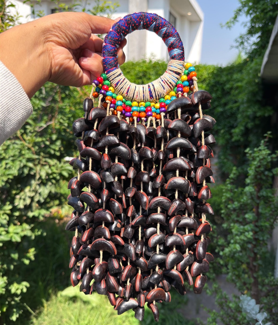 Amazonian Rattle Firisay Seed Rattle · Amazonian Ceremonial Maraca · Seed Rattle · Inga ...