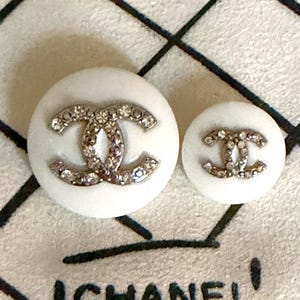 Chanel Brooch Silver - Etsy