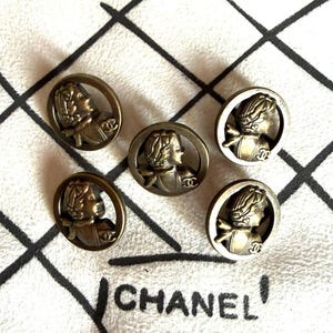 Vintage Chanel Buttons - Etsy
